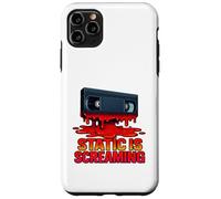 Static Is Screaming Horror VHS Case for iPhone 11 Pro Max
