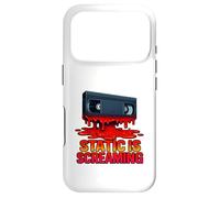 Static Is Screaming Horror VHS Case for iPhone 17 Pro