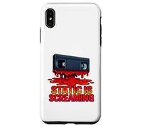 Static Is Screaming Horror VHS Case for iPhone XS Max