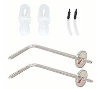 Static Pressure Probes Kit for HVAC,2xStatic Tubes with Magnet, 2xSilicone Soft tubes(1.8m),2xRMA316 Manometer Tube Adapter/Fitting 3/16" to 5/16