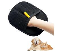 Static Removal Gloves Versatile Double Sided Pet Grooming Gloves Reusable Pet Hair Cat Dog Washing Deshedding Glove for Couch, Furniture, Carpet, Car Seat