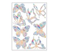 Statics Window Clings Anti Collision Window Decal for Birds Strikes Rainbow Sticker Glass Door Glass Stickers Gift Clings