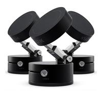 Statik HyperMount®(Gen 2) Vacuum Phone Mount-Magnetic Phone Holder,Vacuum Seal Car Phone Mount, Use on Any Surface,Compatible with Apple MagSafe and Magnetic Rings Included for Android Devices-3 Pack