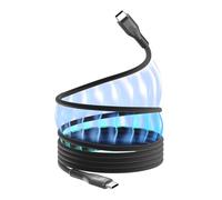 Statik MagStack Pro USB C Charging Cable, Organized Clutter-free Magnetic Cable, 100W Fast Charging Data Transfer, C to C Magnetic Charging Cable 6FT/2M