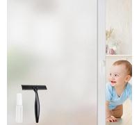 STATINT Frosted Glass Window Film Privacy Sun Blocking UV Protection Window Clings Bathroom Non Adhesive Static Cling Glass Stickers for Home Office,105 cm X 400 cm