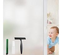 STATINT Frosted Glass Window Film Privacy Sun Blocking UV Protection Window Clings Bathroom Non Adhesive Static Cling Glass Stickers for Home Office,105 cm X 200 cm