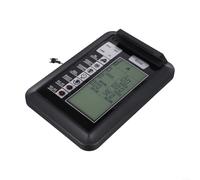 Stationary Bike Computer Monitor Speedometer for Exercise Bike Elliptical Trainer Displaying Time Speed Calories Distance Power Black