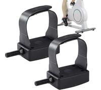 Stationary Bike Pedals | Indoor Exercycle Bike Foot Pedals with Straps, Non-Slip Home Gym Workout Fitness Exerciser Parts for Women Men Adults Cyclists Riders Bikers