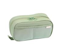 Stationery Case Organizer - Waterproof Stationery Organizer Case, Pencil Case | Portable Pencil Box with Handle for Elementary School, Middle School, School, green, riferimento alla descrizione
