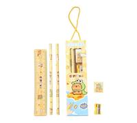 Stationery Essential Tools Set for Learning Offices Friendly Safe Storage Gift Pack with Fashionable Colorful Design Comprehensive Writing Accessories