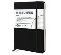 STATIONERY ISLAND Bullet Dotted Journal A5, Hardcover Dotted Notebook, Thick 120gsm Paper 180 Pages Journal Notebook