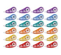 STATIONERY ISLAND Correction Tape Roller 24Pcs, Pocket White Out Correction Tape Mouse Whiteout Mice for School and Office Supplies - 5m x 5mm