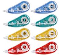 STATIONERY ISLAND Correction Tape Roller 8Pcs, Pocket White Out Correction Tape Mouse Whiteout Mice for School and Office Supplies - 5m x 5mm