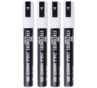 STATIONERY ISLAND Liquid Chalk Pens Marker White for blackboard Erasable Chalk Marker