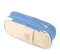 Stationery Organizer Bag Expandable Multi-purpose Pencil Pouch Wear Resistant 2 Tiers Storage For Case Utility School Pencil Case For Boys Girls Middle High School Organizer With Compartments