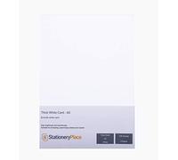 Stationery Place Thick White Card 210GSM A5 X 100 Sheets (210x148mm)