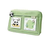 Stationery Set - Cute Panda Theme Kit, School Writing Collection, Pens Pendants Brooches Stickers Organizer Case For Kids Teens Study Creativity Learning | Kindergarten College Home Klas Kunstge