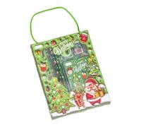 Stationery Set Display Box with Memo Pad Pencils Ruler Scissors Sharpener Eraser Back to School Supplies for Preschooler Classroom Reward School Stationery Set Writing Supplies Classroom Reward Note