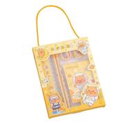 Stationery Set Display Box with Memo Pad Pencils Ruler Scissors Sharpener Eraser Back to School Supplies for Preschooler Classroom Reward School Stationery Set Writing Supplies Classroom Reward Note