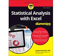 Statistical Analysis with Excel For Dummies