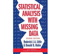 Statistical Analysis with Missing Data (Wiley Series in Probability and Statistics)