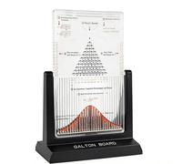 Statistical Demonstration Tool, 12.6in Desk Toy with 17500 Metal Beads, Effective Probability Distribution Model for School Labs and Experiments