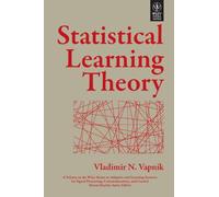 STATISTICAL LEARNING THEORY