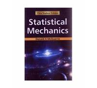 Statistical Mechanics