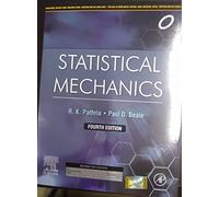 STATISTICAL MECHANICS 4TH EDITION