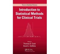 STATISTICAL METHODS FOR CLINICAL TRIALS By COOK, THOMAS (ED) (Hardcover)