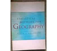 Statistical Methods for Geography