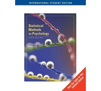 Statistical Methods for Psychology, International Edition
