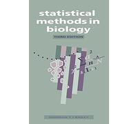 Statistical Methods in Biology – 3ed – Cambridge University Press