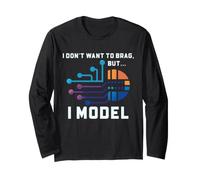Statistical Modeling Humor Data Scientist I Model Long Sleeve T-Shirt
