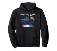 Statistical Modeling Humor Data Scientist I Model Pullover Hoodie
