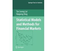 Statistical Models and Methods for Financial Markets (Springer Texts in Statistics)