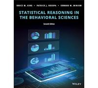 Statistical Reasoning in the Behavioral Sciences