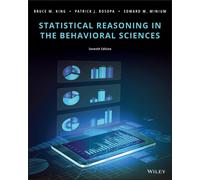 Statistical Reasoning in the Behavioral Sciences