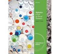 Statistics: A Tool for Social Research, International Edition