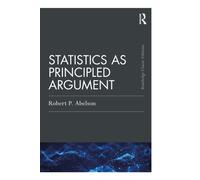Statistics as Principled Argument