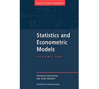 Statistics & Econometric Models v1: General Concepts, Estimation, Prediction, and Algorithms: Volume 1 (Themes in Modern Econometrics)