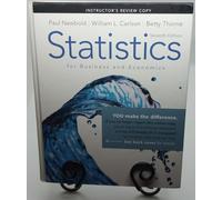 Statistics for Business and Economics