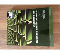 Statistics for Business and Economics: Global Edition