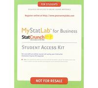 STATISTICS FOR BUSINESS AND ECONOMICS, S