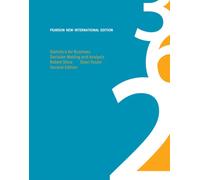 Statistics for Business: Decision Making and Analysis : Pearson New International Edition
