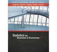 Statistics for Business & Economics, Revised (with XLSTAT Education Edition Printed Access Card)