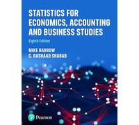 Statistics for Economics, Accounting and Business Studies – Pearson Education