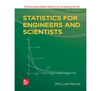 Statistics for Engineers and Scientists ISE