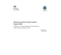 Statistics on Ethnicity and the Criminal Justice System 2024