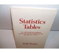Statistics Tables